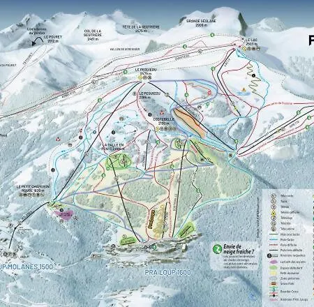 Pra Loup 1500 Les Molanes * Uvernet-Fours